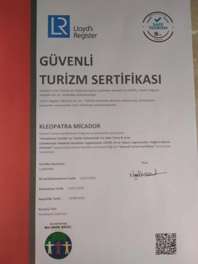 Kleopatra Micador Otel Alanya Kültér fotó